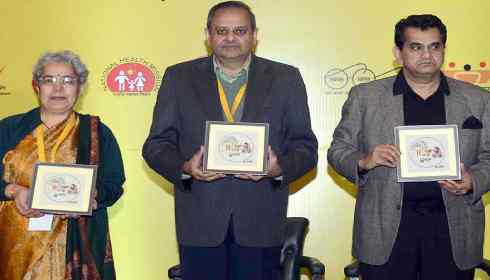 Mr Amitabh Kant and Dr Vinod K Paul at a National Workshop on Nutrition