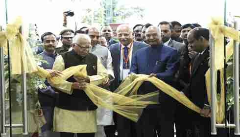 President Ram Nath Kovind inaugurating the 330-bed Apollomedics Super Speciality Hospital in Lucknow