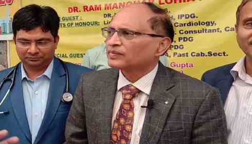 Dr VK Tiwari, Medical Superintendent, RML Hospital