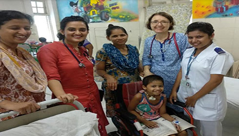 Palliative care at Wadia Hospital, Mumbai.
