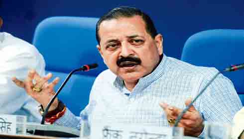 Union Minister of State for Atomic Energy Dr Jitendra Singh