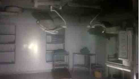 Fire and smoke in an operation theater of ESI hospital, New Delhi