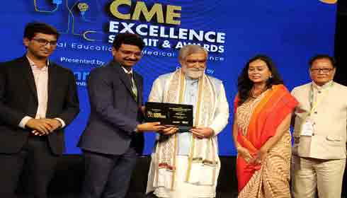 Mr Ashwini Kumar Choubey  at CME Summit in New Delhi
