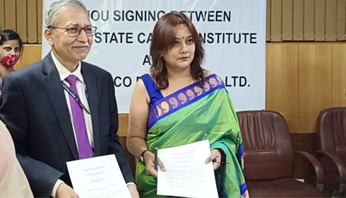 Dr Kishore Singh, Director, DSCI and Ms Rupa Mitra, Founding Director, CareOnco Biotech