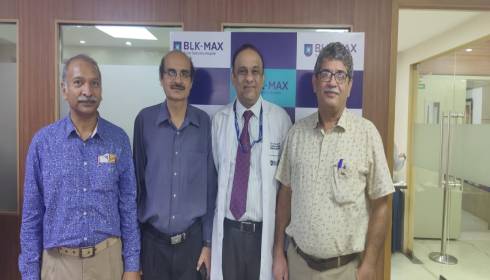 Officials of Governemnt and BLK-Max Super Specialty Hospital 
