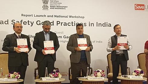 Launch of report by Union Transport Minister Nitin Gadkari in Delhi