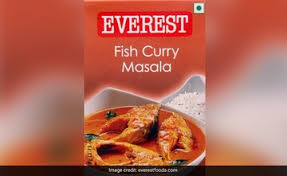Singapore Food Agency Recalls Contaminated Everest Fish Curry Masala from India